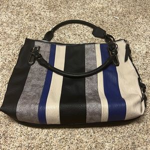 Stripe Jessica Simpson purse like new
